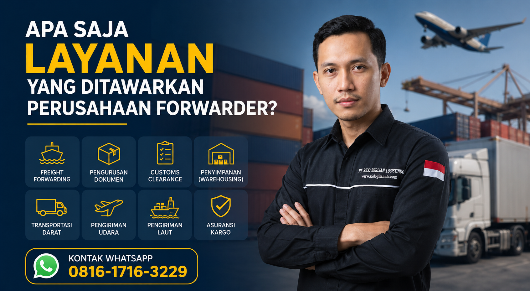 Apa Saja Layanan yang Ditawarkan Perusahaan Forwarder 16-9