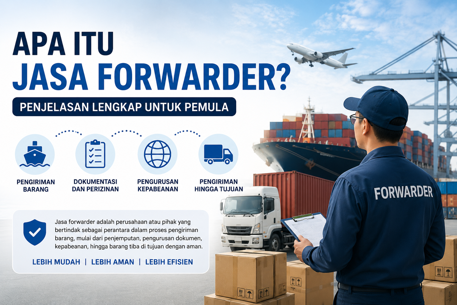 APA ITU JASA FORWARDER? PENJELASAN LENGKAP UNTUK PEMULA