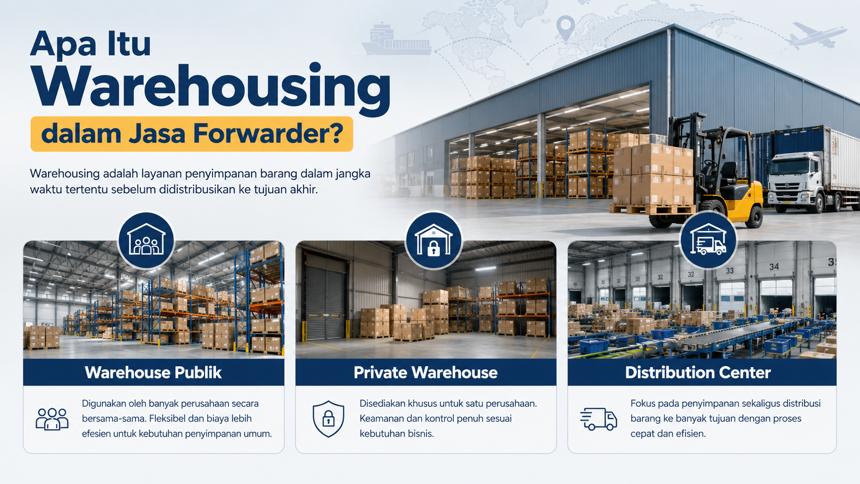 Jenis-Jenis Warehouse dalam Dunia Forwarder