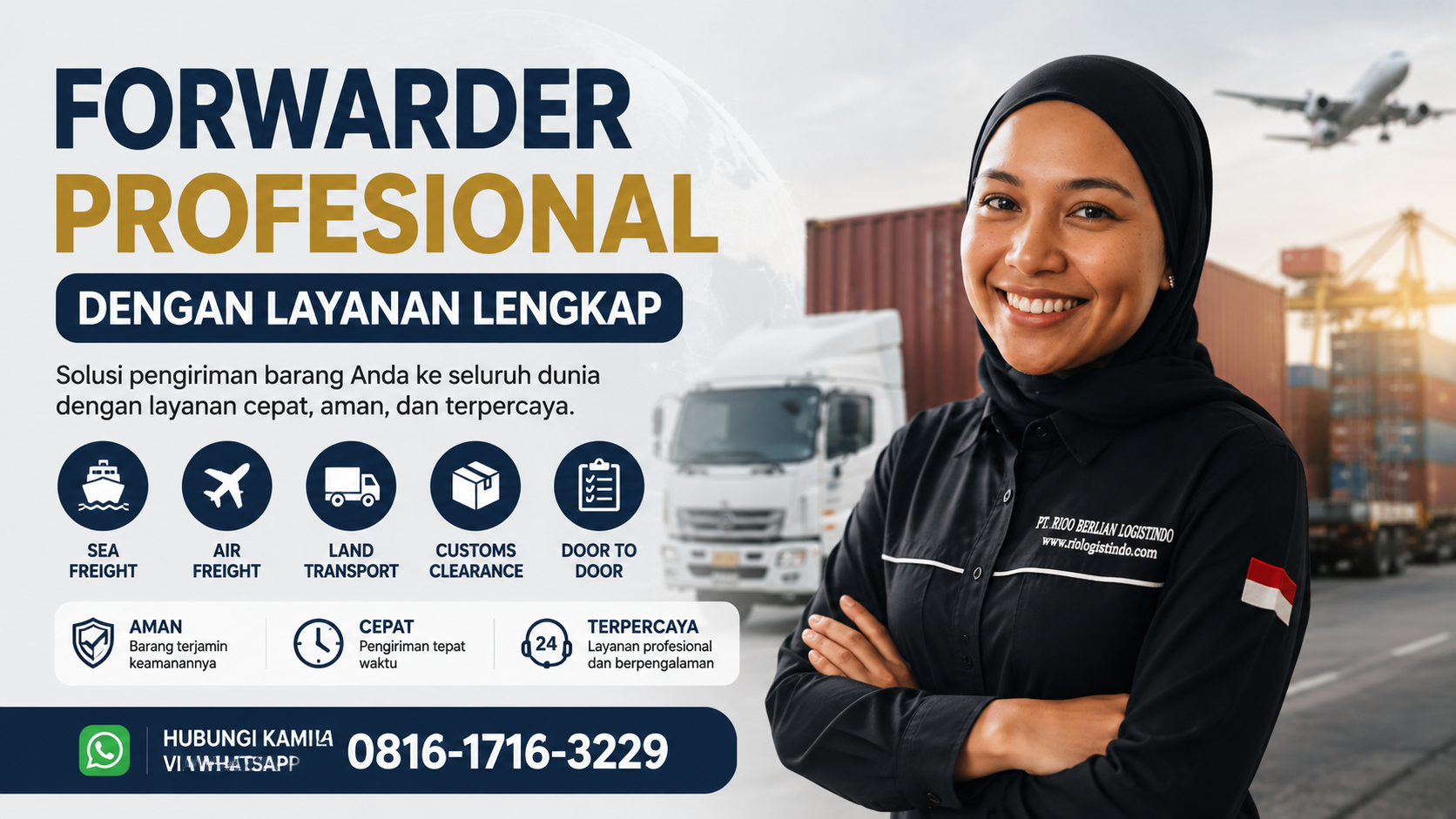 Forwarder Profesional dengan Layanan Lengkap