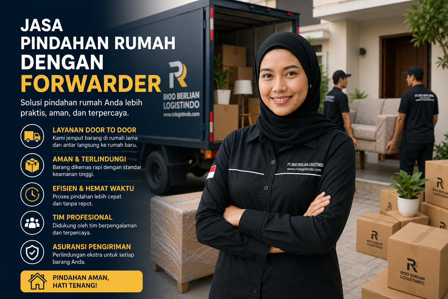Jasa Pindahan Rumah dengan Forwarder