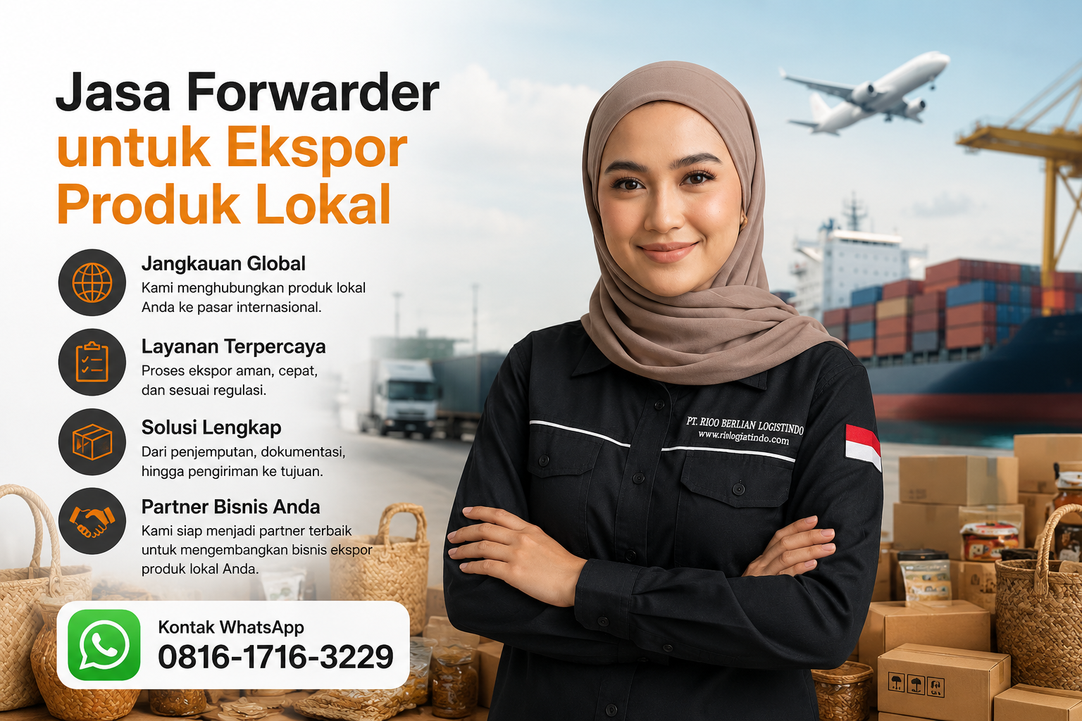jasa Forwarder untuk Ekspor Produk Lokal