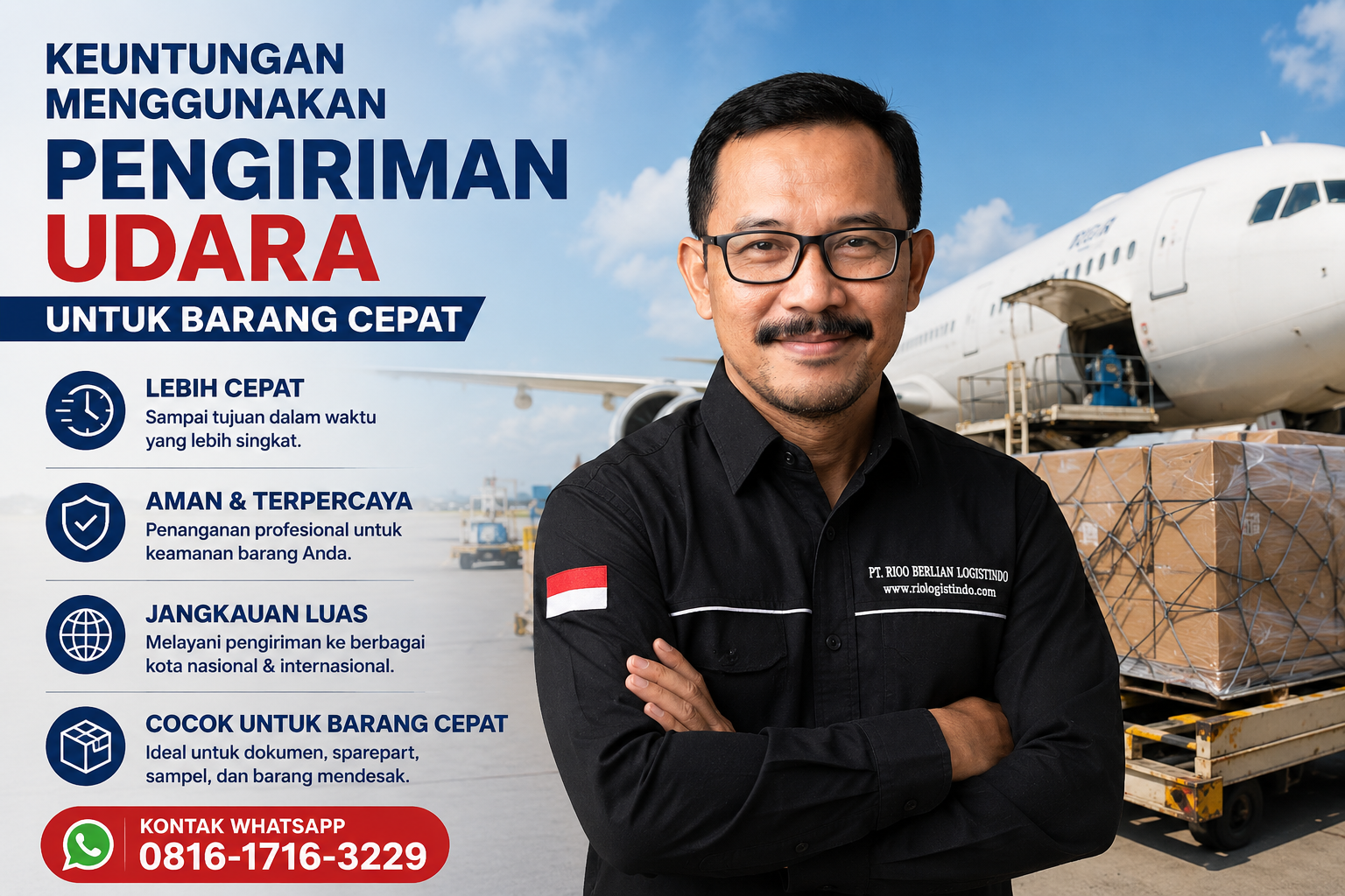Keuntungan Menggunakan Pengiriman Udara untuk Barang Cepat