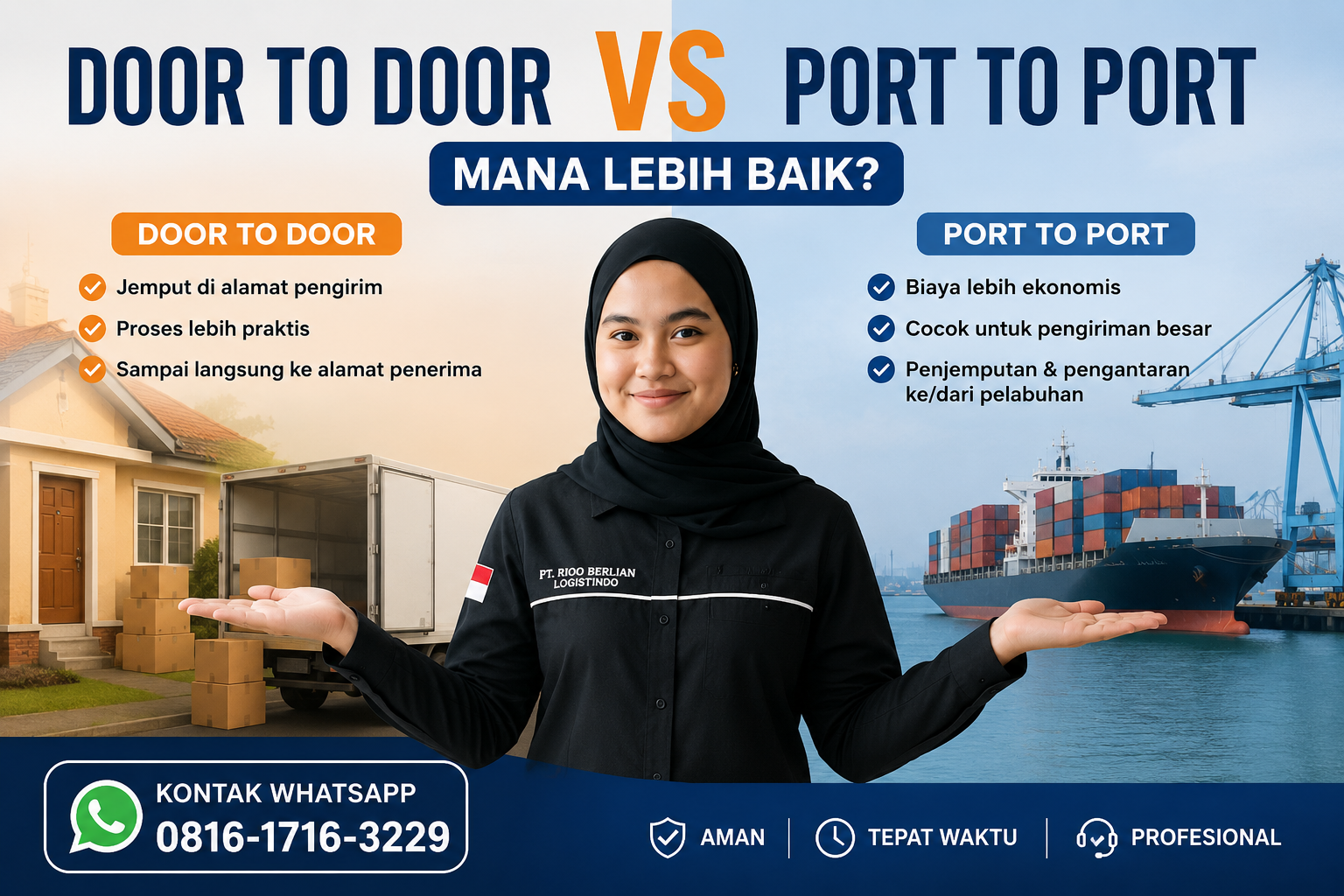 Door to Door vs Port to Port: Mana Lebih Baik?