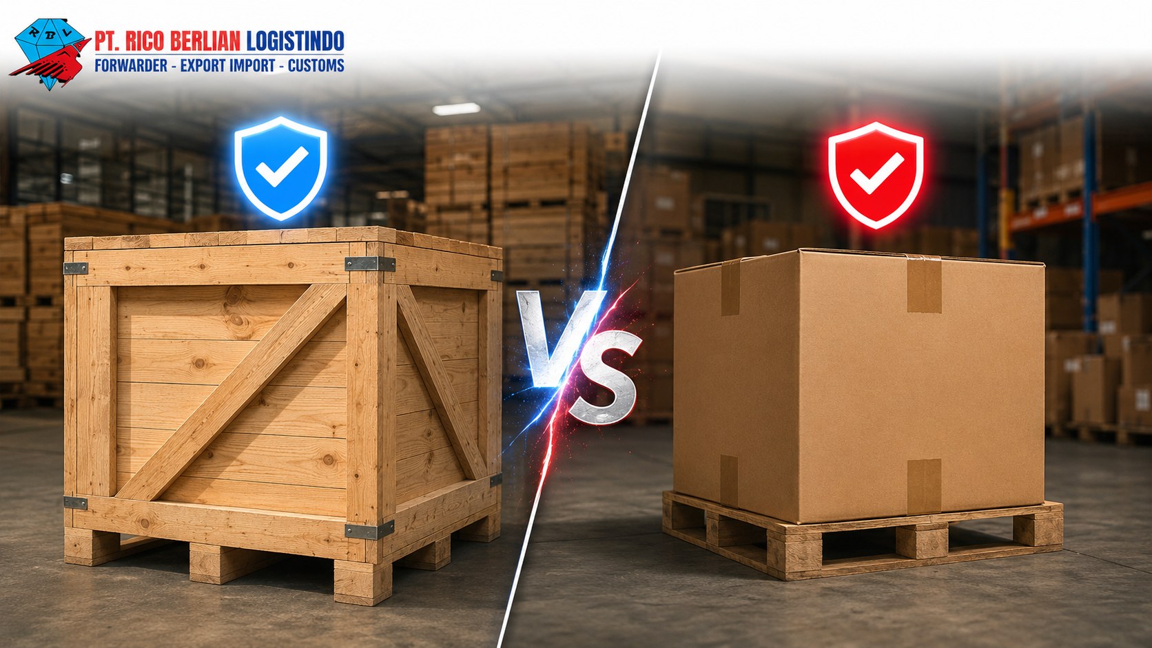 Packing Kayu vs Kardus Berdasarkan Jenis Barang