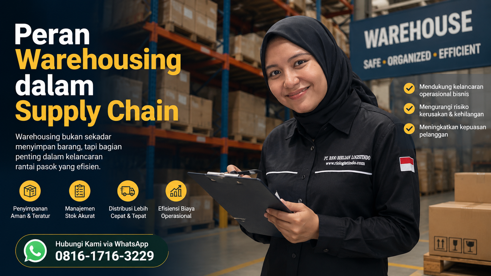 Fungsi Warehousing dalam Supply Chain bagi bisnis