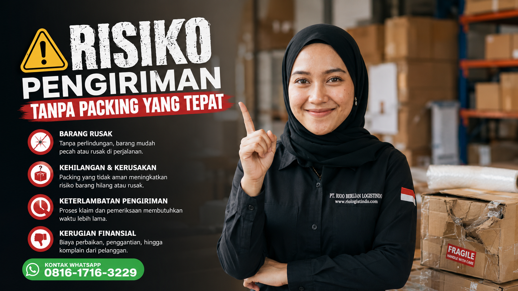 Risiko kerusakan barang tanpa Packing Pengiriman yang Tepat