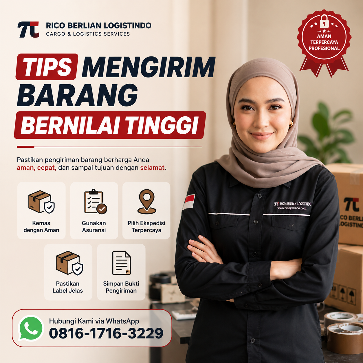 Tips Mengirim Barang Bernilai Tinggi dengan aman