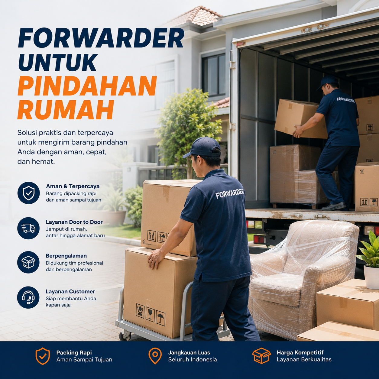 Cara memilih forwarder yang tepat untuk pengiriman barang