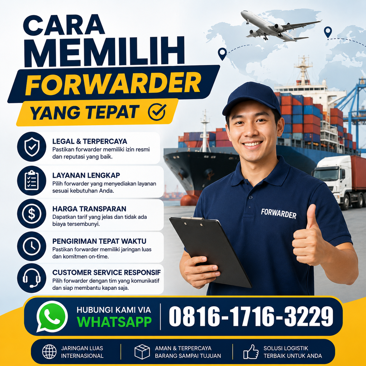 Cara Memilih Forwarder yang Tepat untuk bisnis ekspor impor