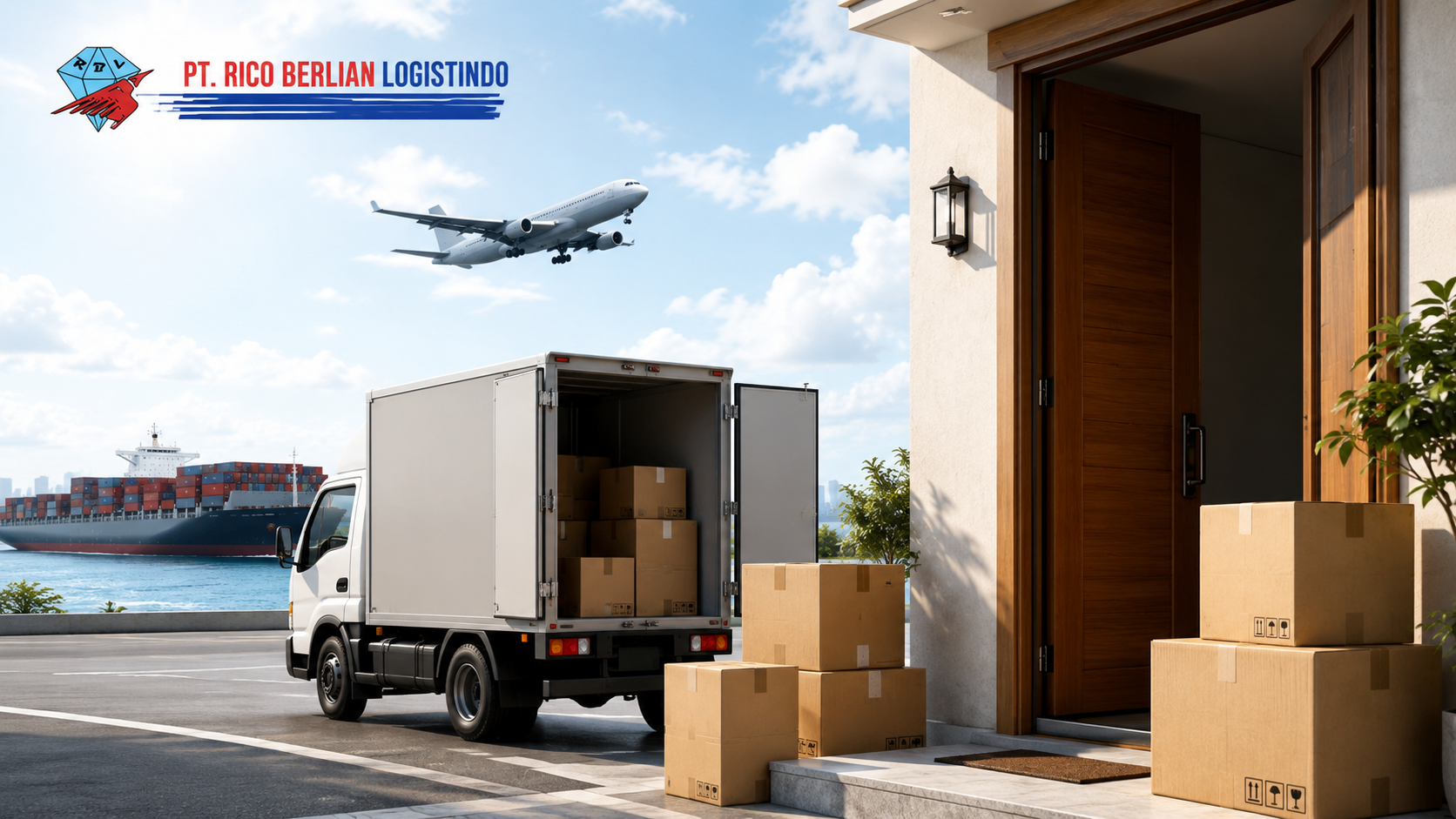 Layanan Door to Door yang praktis dan aman