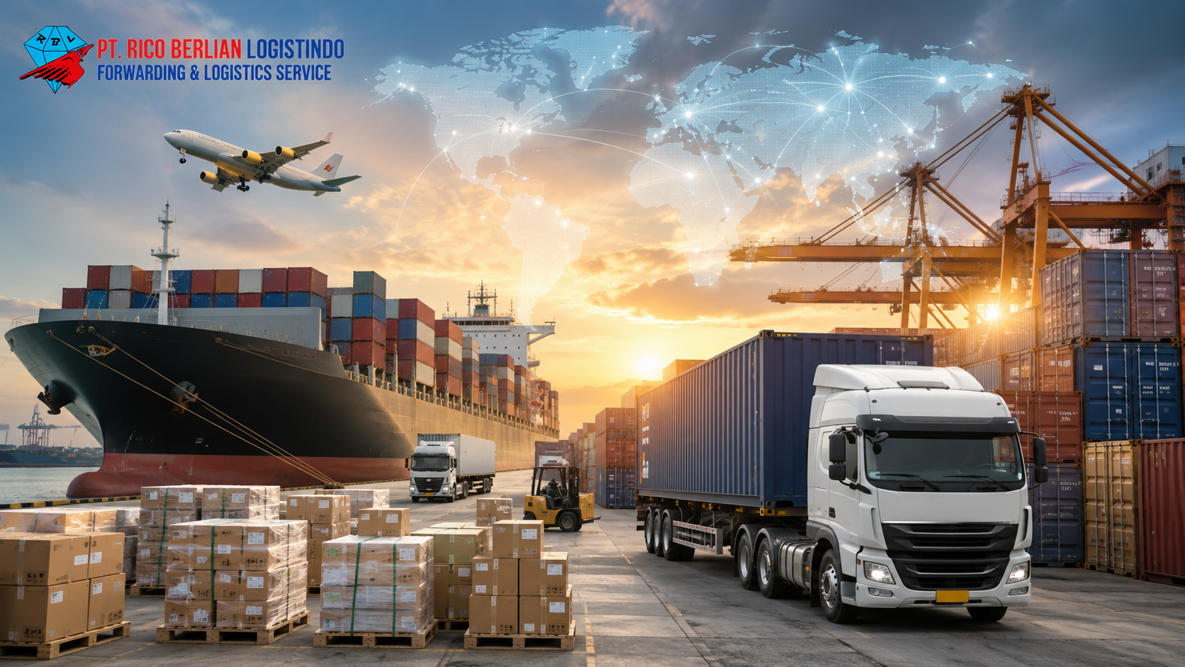 Proses logistik dalam Strategi Pengiriman Barang Skala Besar