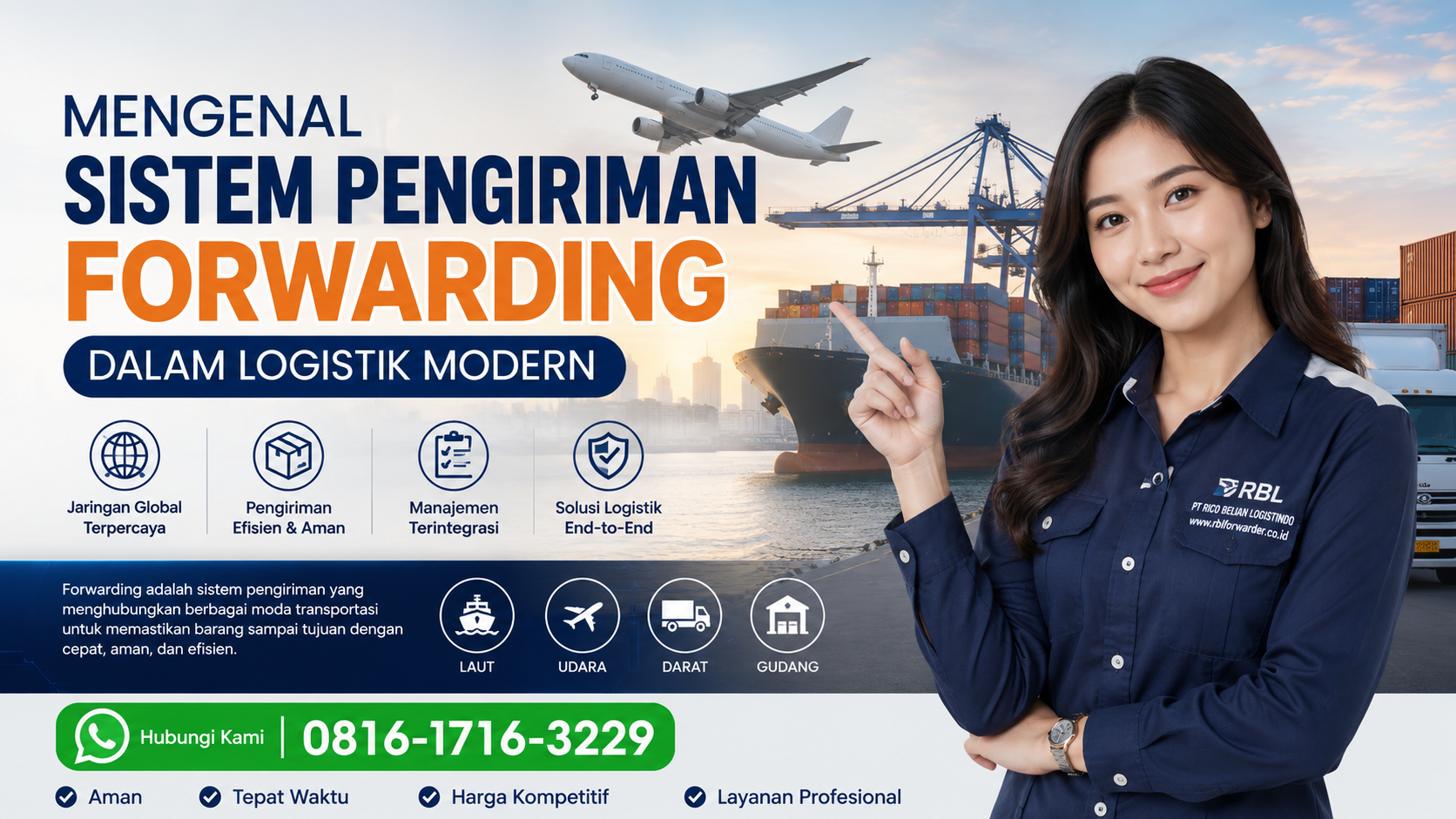Mengenal Sistem Pengiriman Forwarding dalam logistik modern