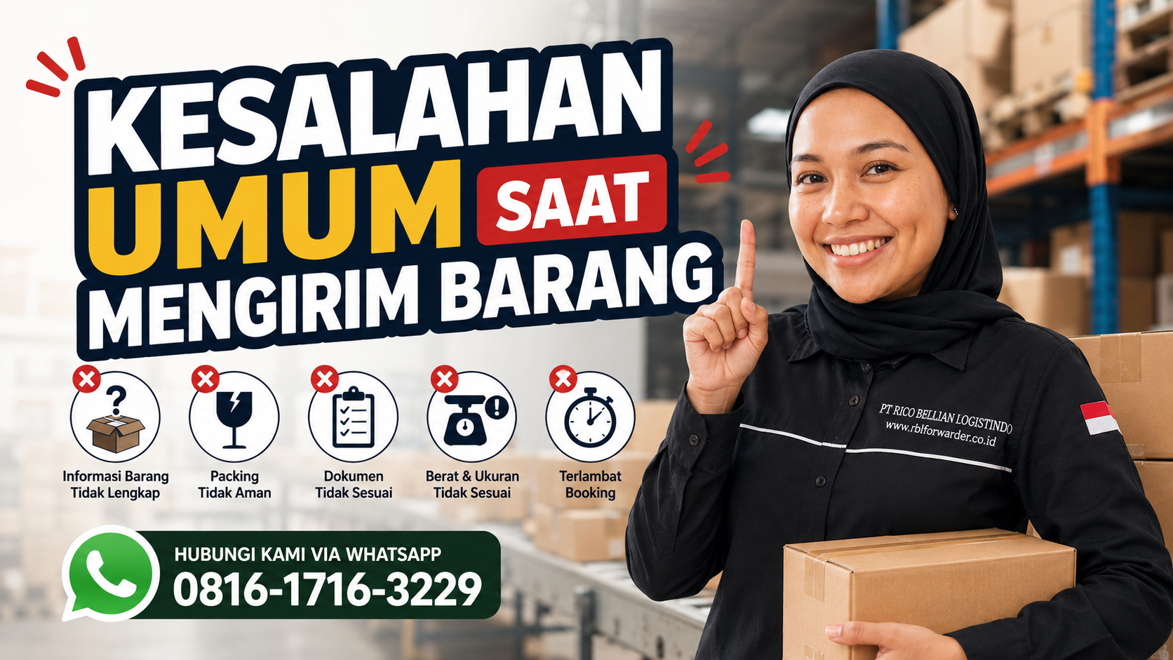 Contoh packing yang benar untuk menghindari Kesalahan Saat Mengirim Barang.