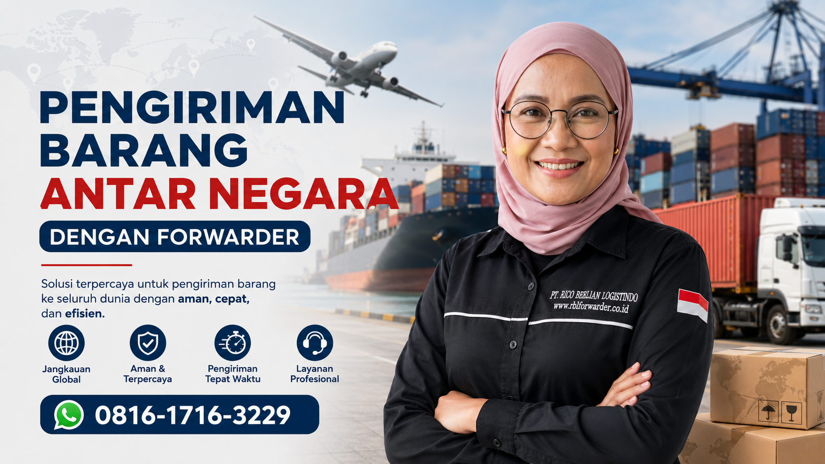 Pengiriman Barang Antar Negara menggunakan jasa forwarder
