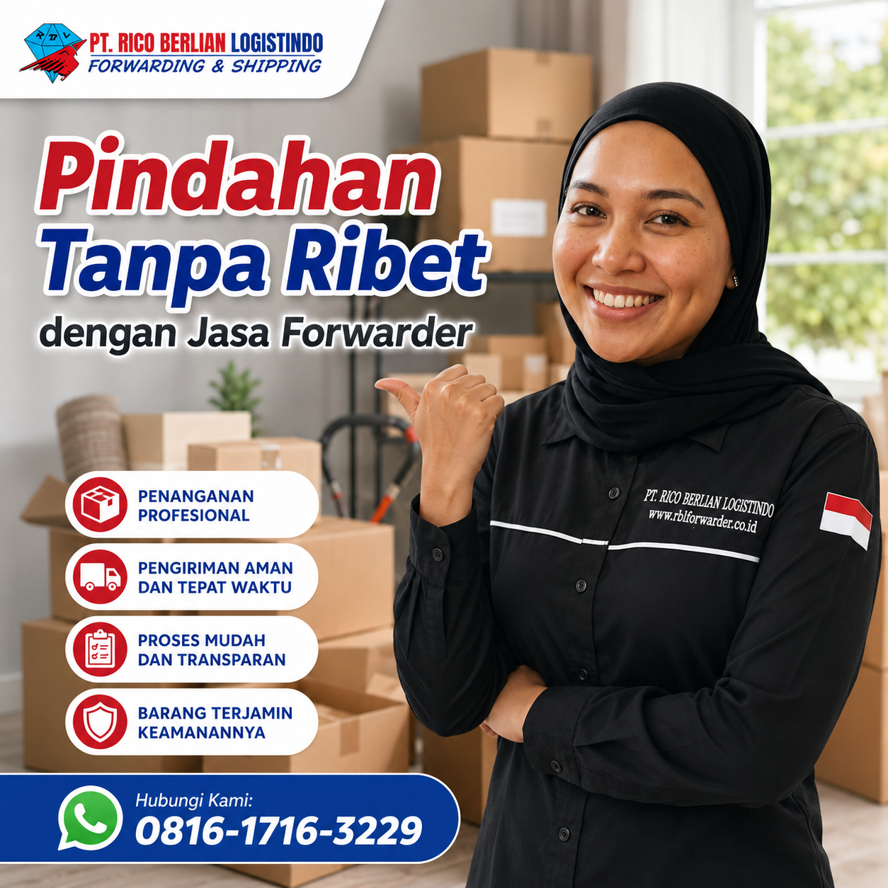 Pindahan Tanpa Ribet dengan Jasa Forwarder menggunakan layanan Door to Door