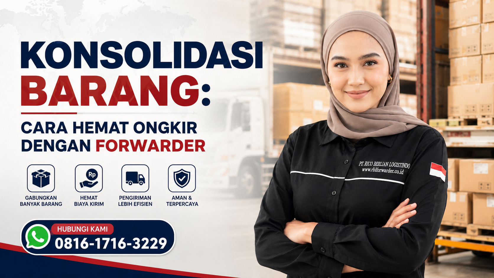 Proses Konsolidasi Barang untuk menghemat ongkos kirim