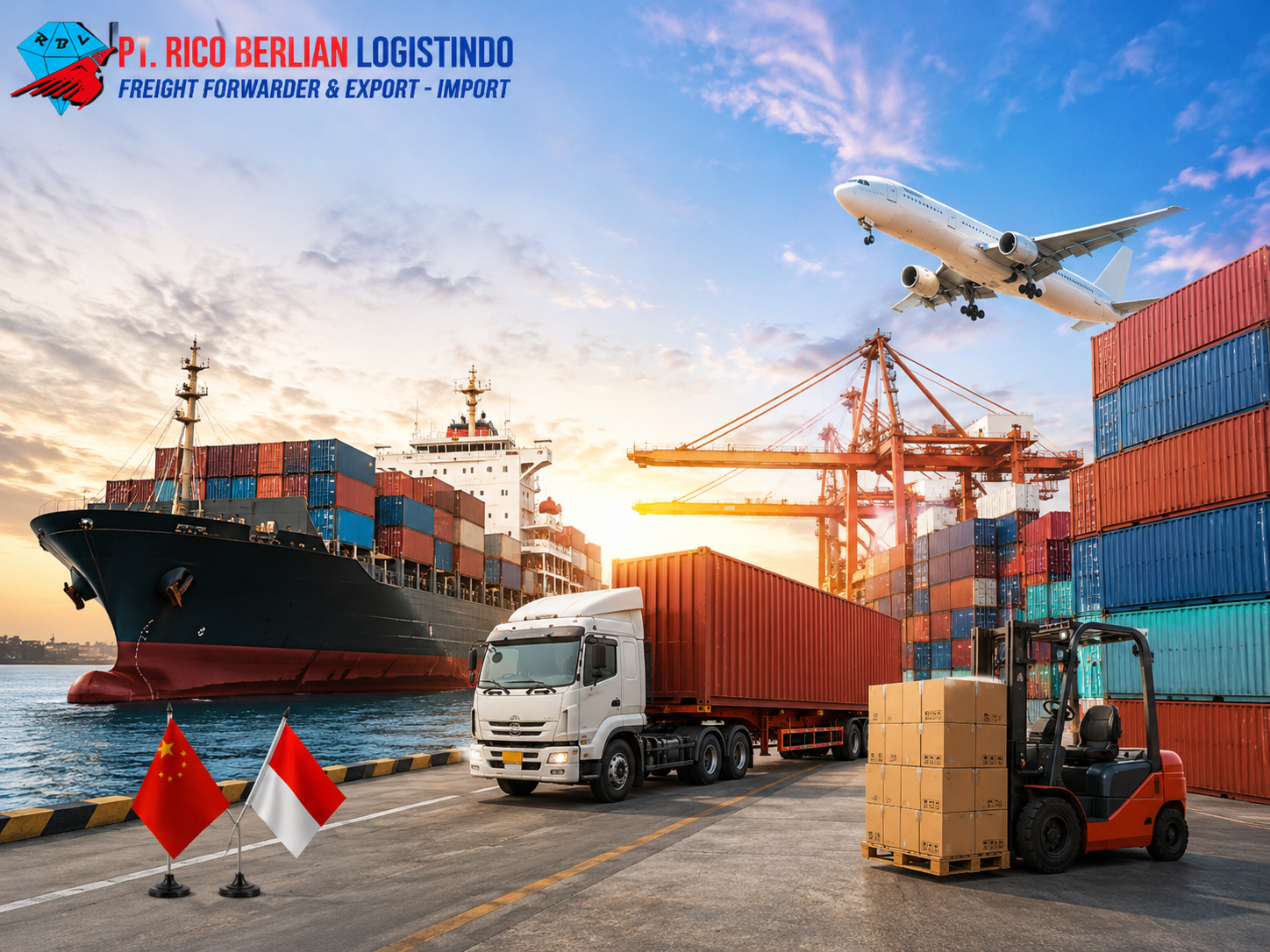 Jasa forwarder China ke Indonesia untuk pengiriman barang