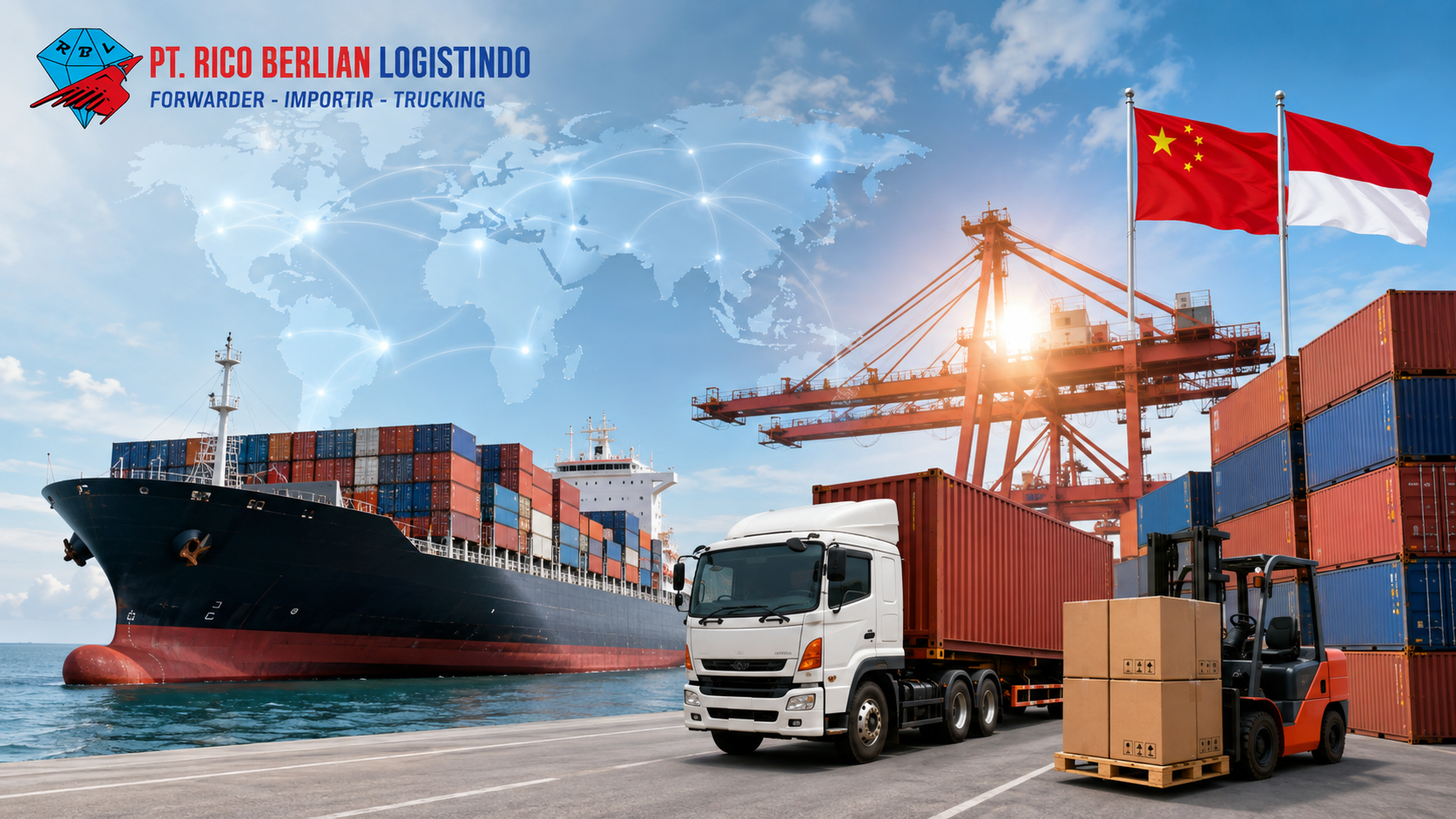 Jasa forwarder China ke Indonesia untuk pengiriman barang