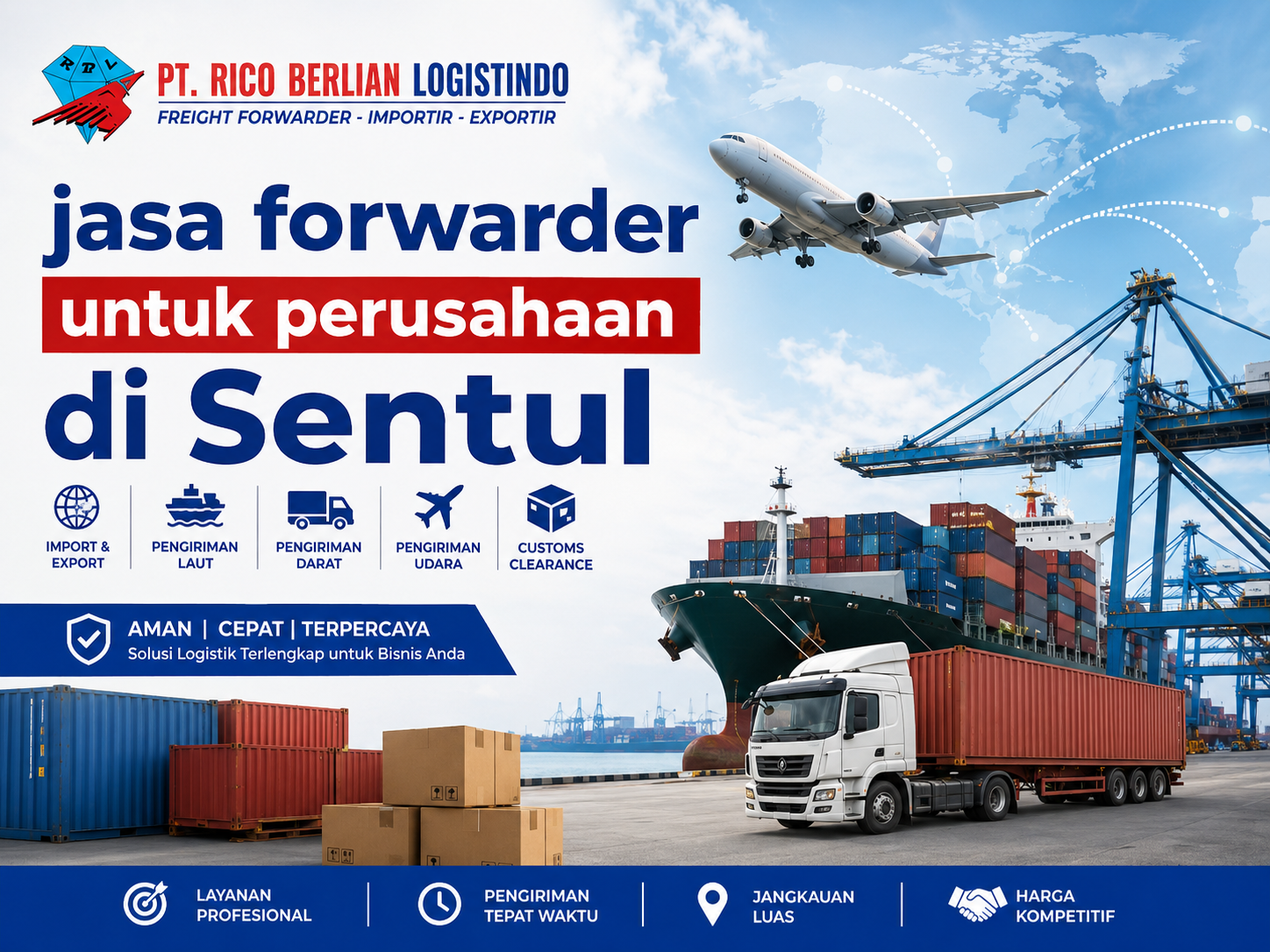jasa forwarder untuk perusahaan Sentul untuk kebutuhan pengiriman bisnis