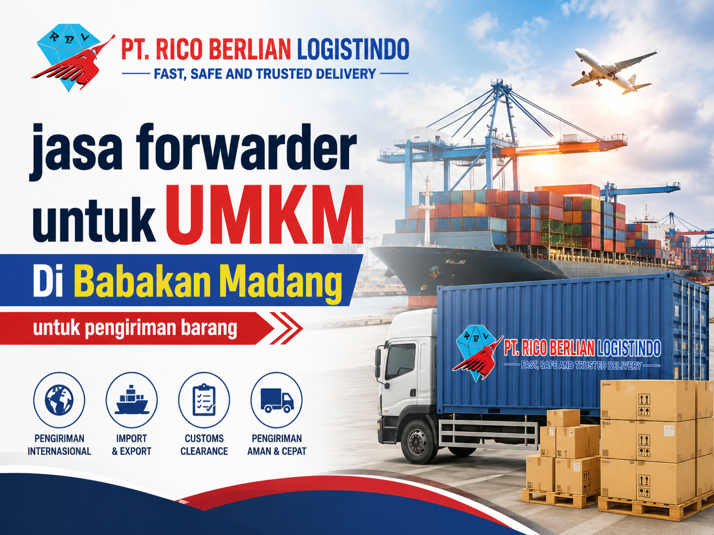 jasa forwarder untuk UMKM Babakan Madang untuk pengiriman barang
