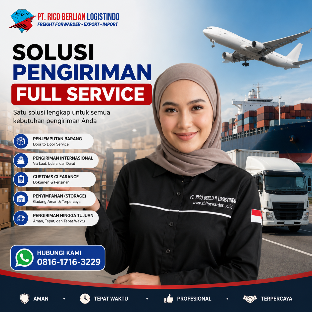 Solusi Pengiriman Full Service untuk bisnis ekspor impor