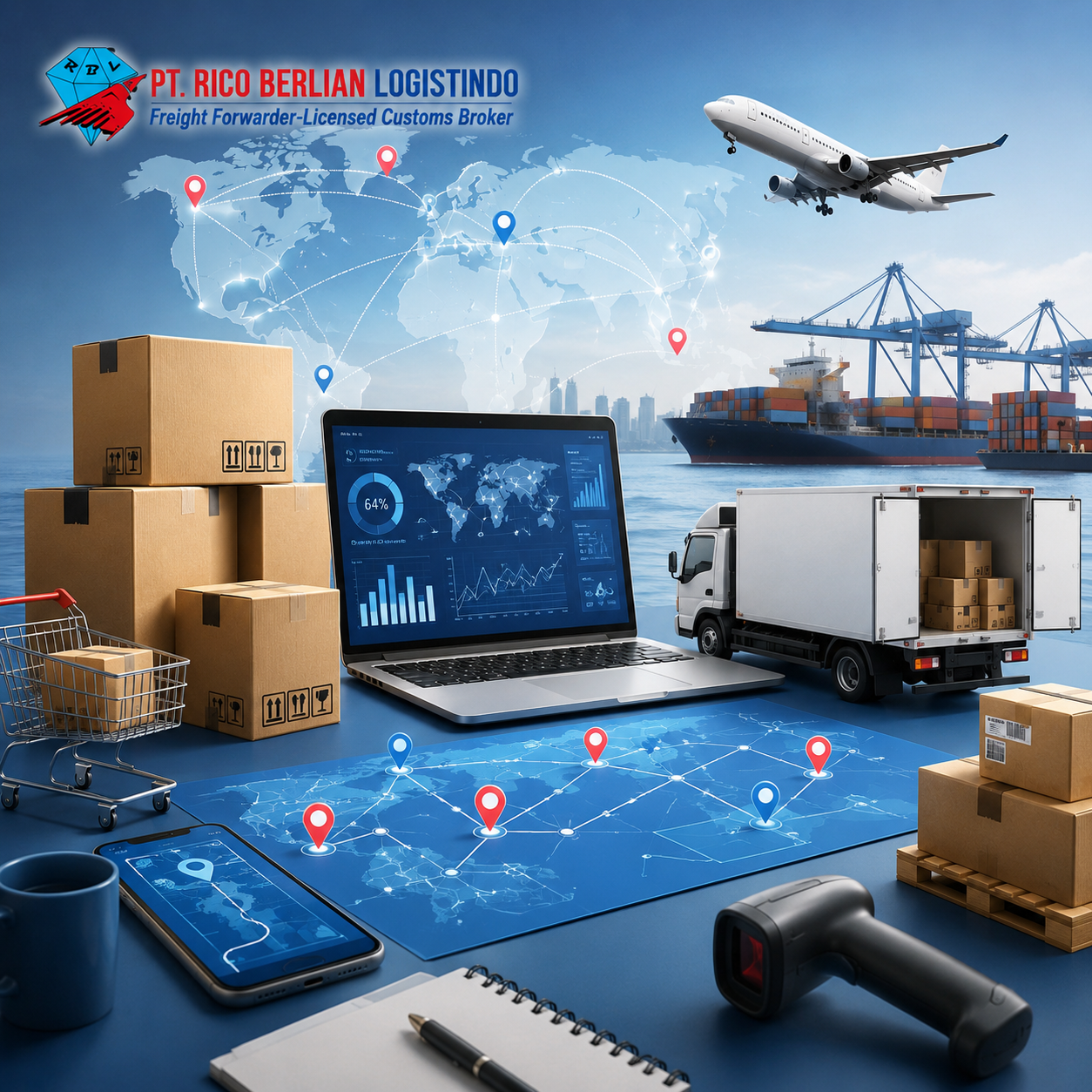 Strategi pengiriman bisnis online untuk distribusi barang yang efisien