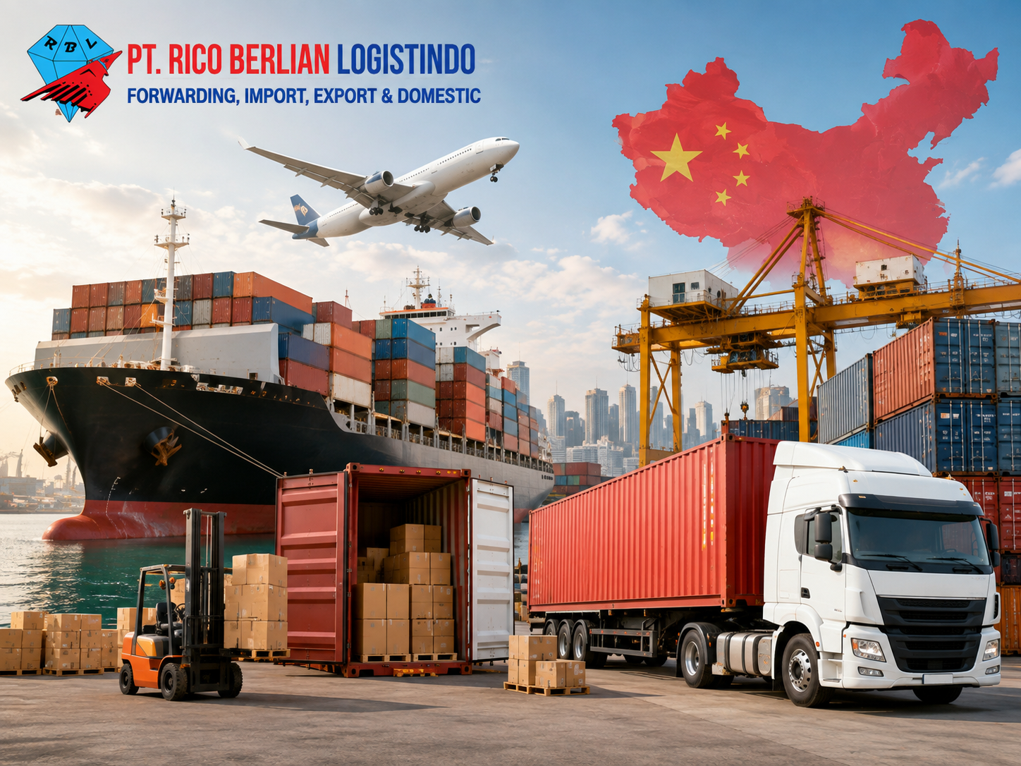 forwarder impor China untuk pengiriman barang ke Cibinong