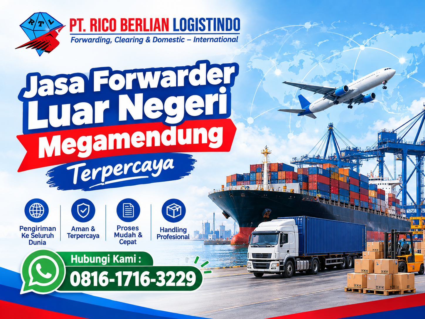 Jasa Forwarder Luar Negeri Megamendung terpercaya