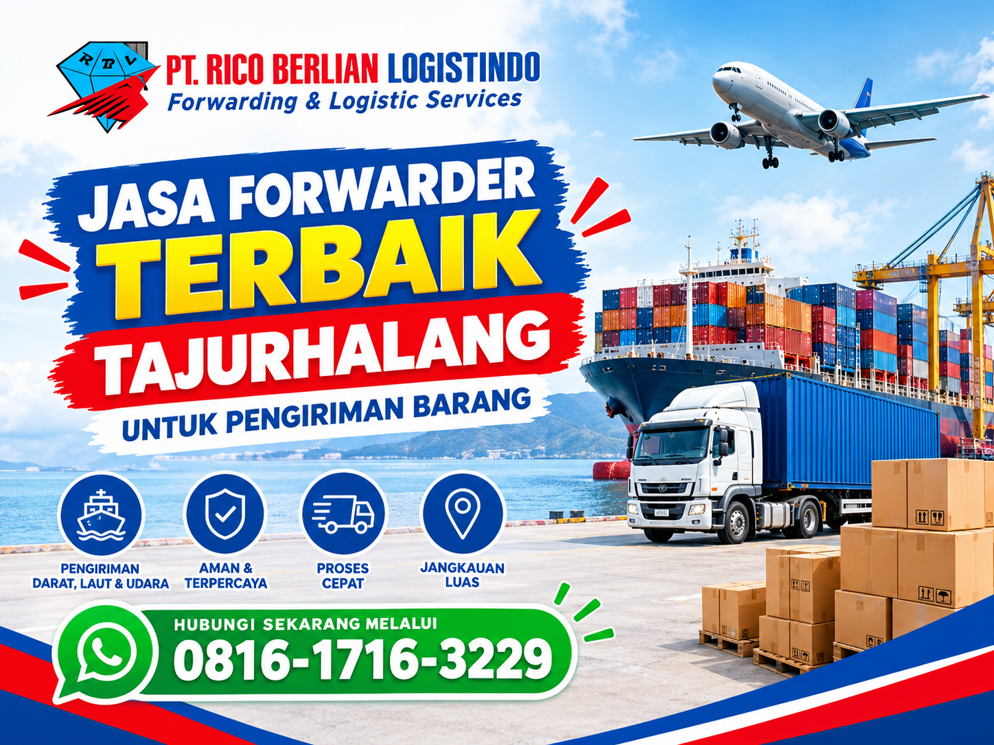 jasa forwarder terbaik Tajurhalang untuk pengiriman barang