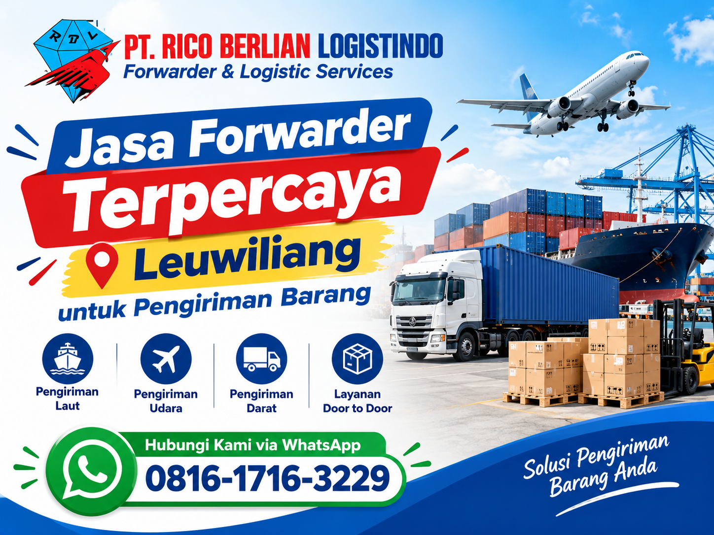 Jasa forwarder terpercaya Leuwiliang untuk pengiriman barang