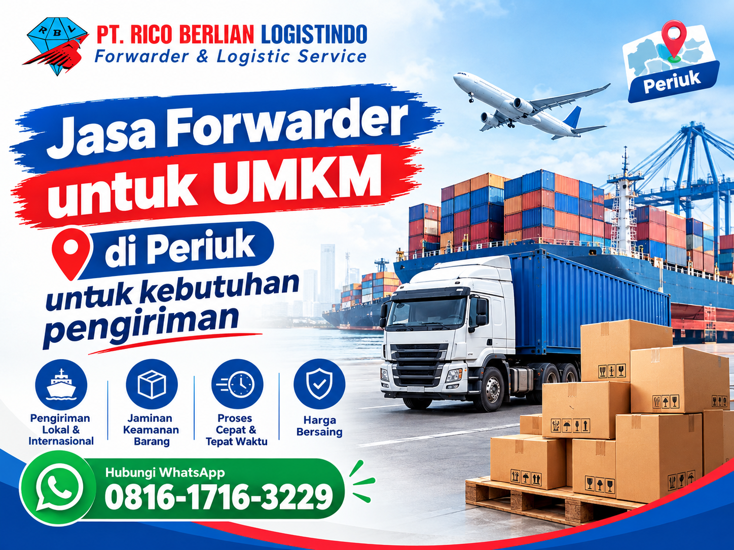 Jasa forwarder untuk UMKM di Periuk untuk kebutuhan pengiriman