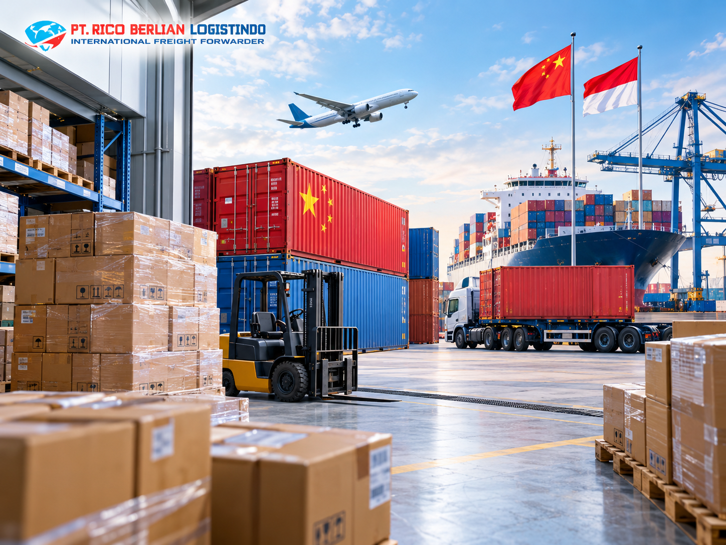 Jasa forwarder China terpercaya di Cipondoh untuk pengiriman barang